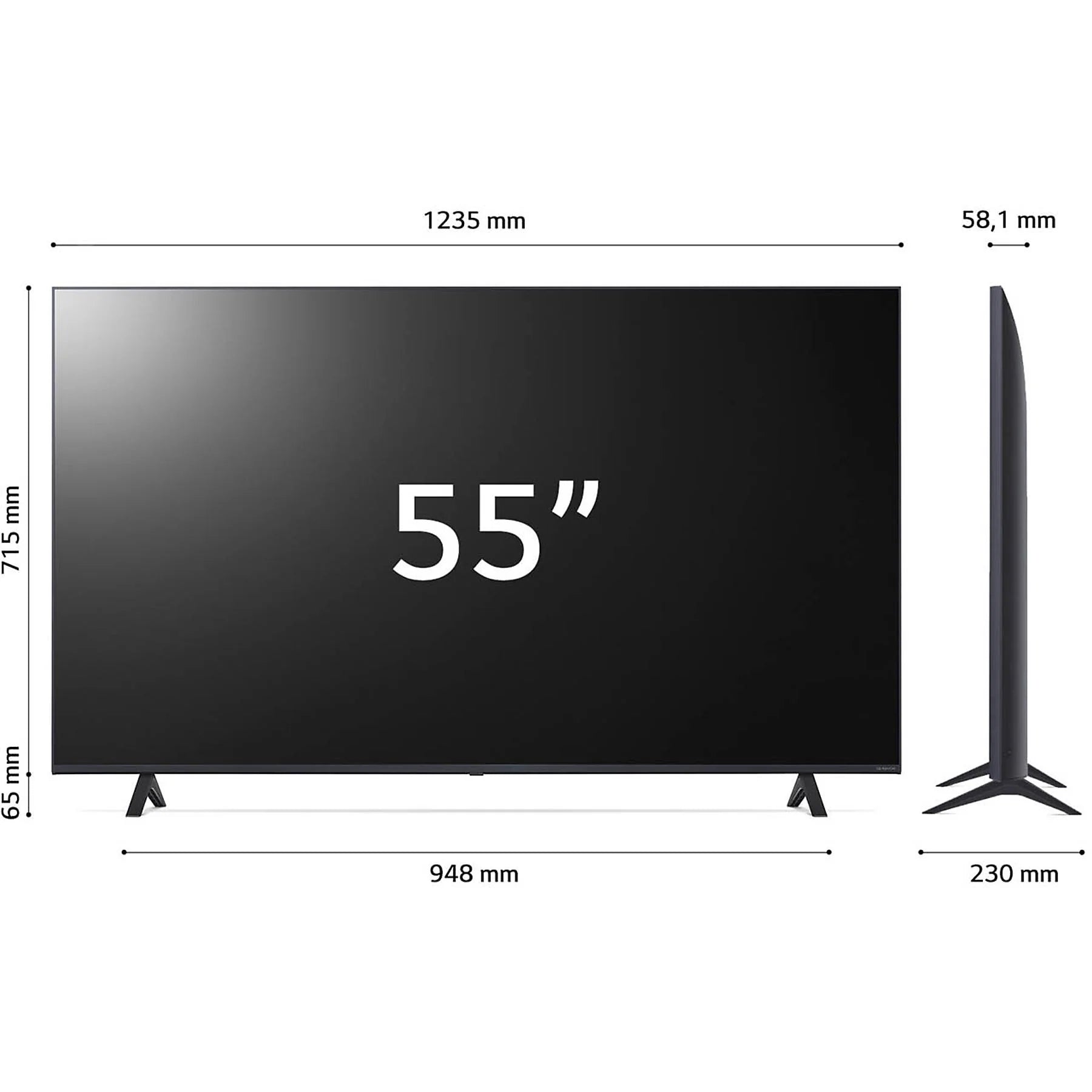 LG 55" LED 55 NANO 81T3A 4K HDR SMART TV